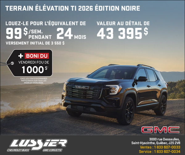 Le GMC Terrain 2026