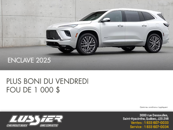 Procurez-vous le Buick Enclave 2025