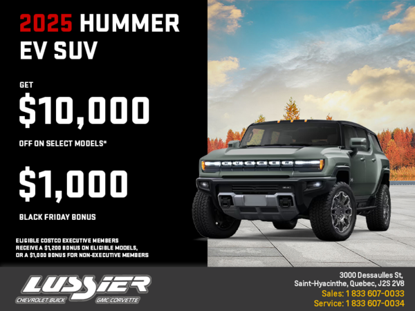 The 2025 GMC Hummer EV SUV