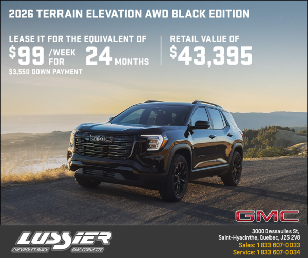 The 2026 GMC Terrain