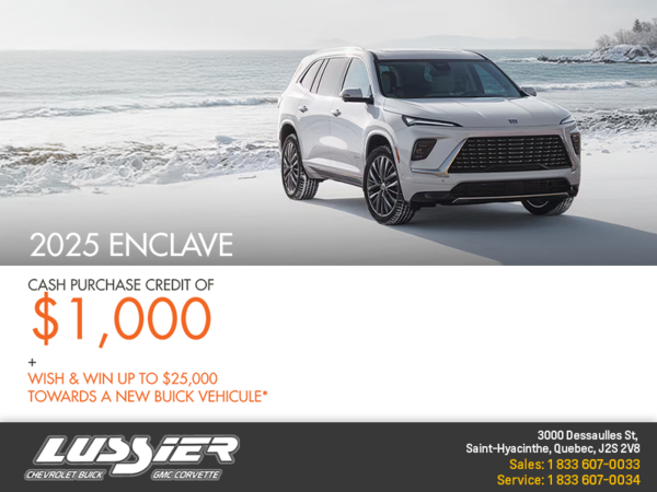 Get the 2025 Buick Enclave