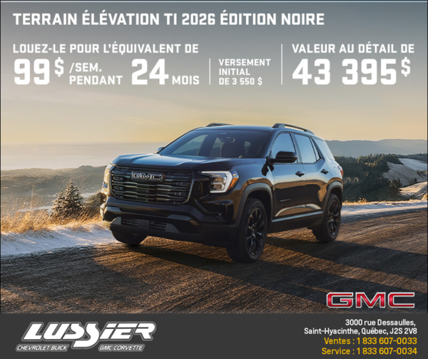 Le GMC Terrain 2026