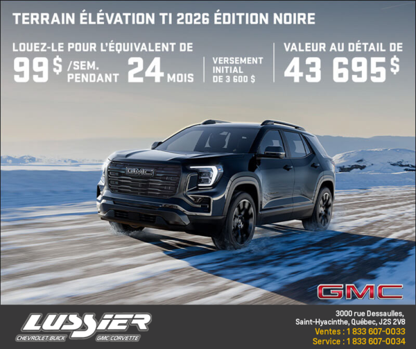 Le GMC Terrain 2026