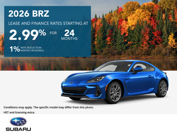 Get the 2025 Subaru BRZ Today!