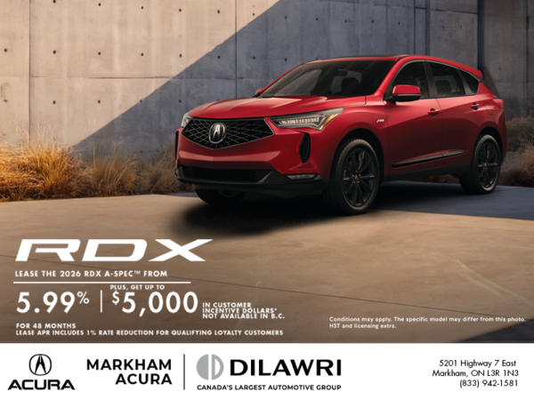 2026 Acura RDX