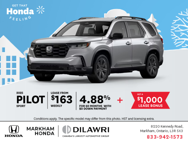 Get the 2025 Honda Pilot