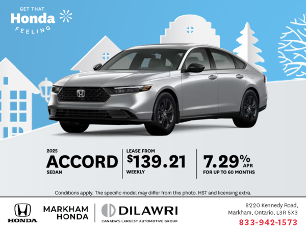 Get the 2025 Honda Accord!