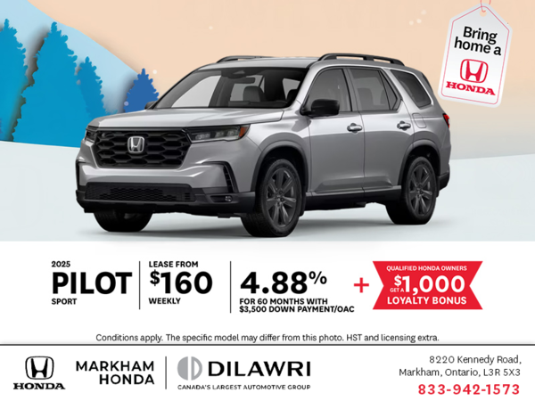 Get the 2025 Honda Pilot