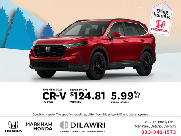 Get the 2026 Honda CR-V!