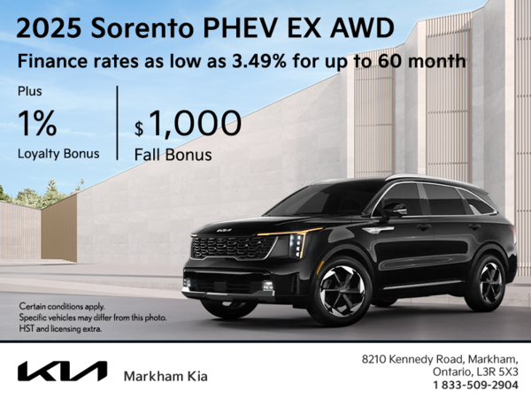 Get the 2025 Kia Sorento!