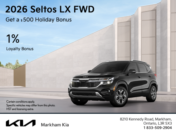 Get the 2026 Kia Seltos!