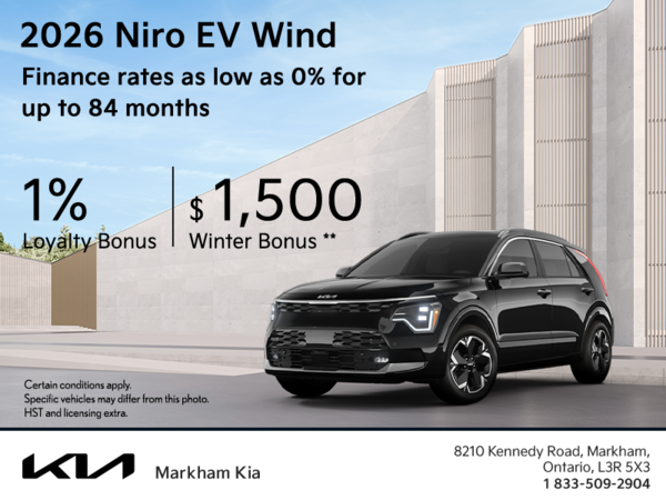 Get the 2026 Kia Niro EV Wind!