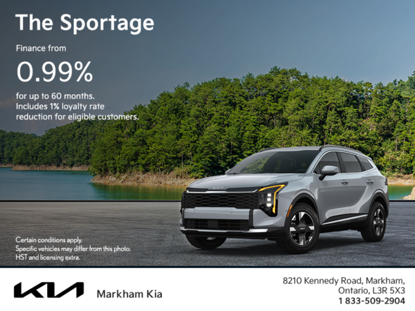 Get the 2026 Kia Sportage!