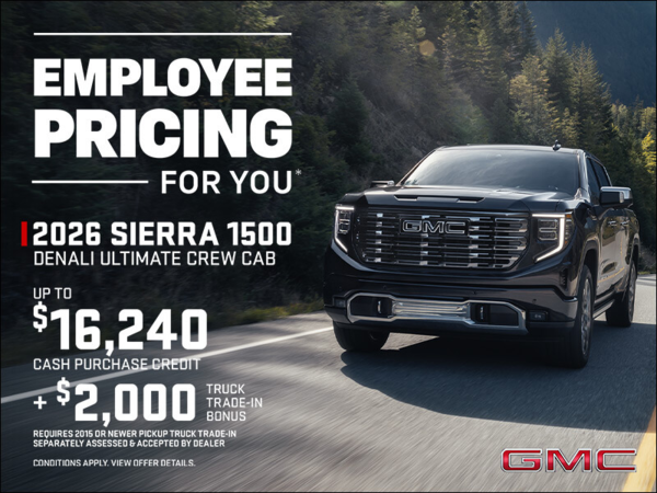 The 2026 GMC Sierra 1500 Denali Ultimate