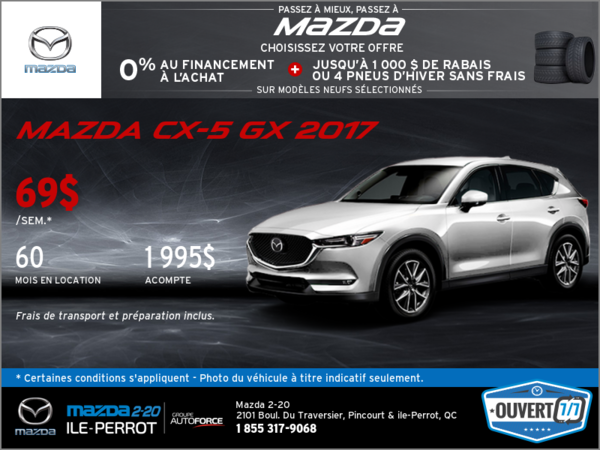 La Mazda CX-5 GX 2017