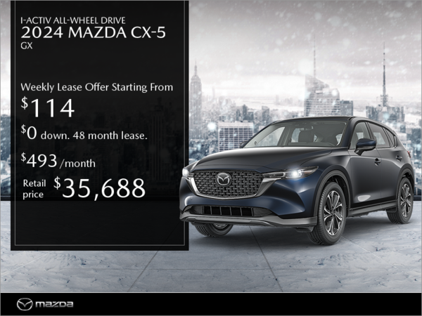 Mazda Gabriel St-Laurent - Get the 2024 Mazda CX-5!