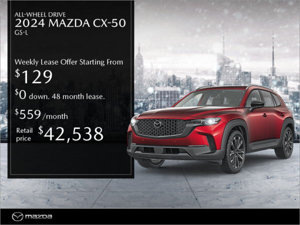 Mazda Gabriel St-Jacques - Get the 2024 Mazda CX-50 Today!