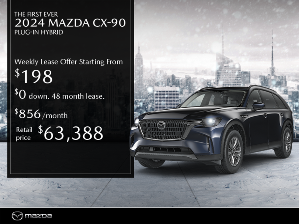Get the 2024 Mazda CX-90 PHEV!