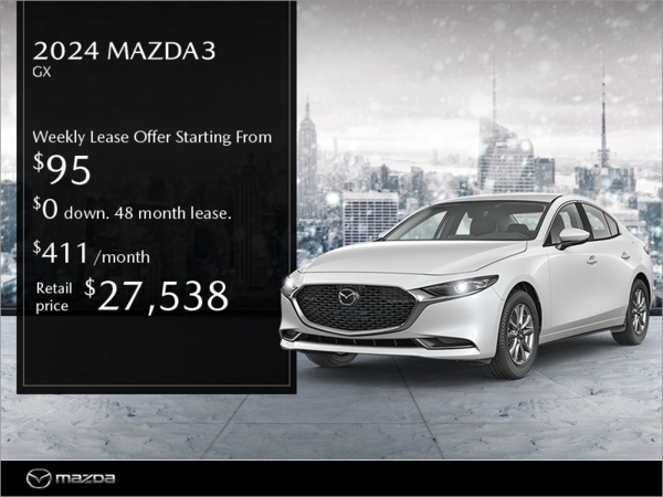Mazda Joliette - Get the 2024 Mazda3!