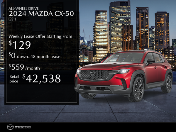 Mazda Gabriel St-Jacques - Get the 2024 Mazda CX-50 Today!