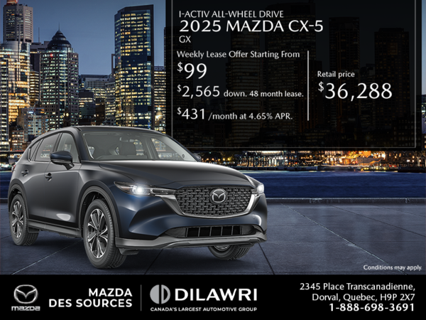 Get the 2025 Mazda CX-5