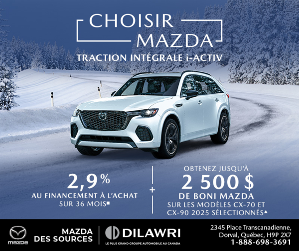 L'événement Choisir Mazda