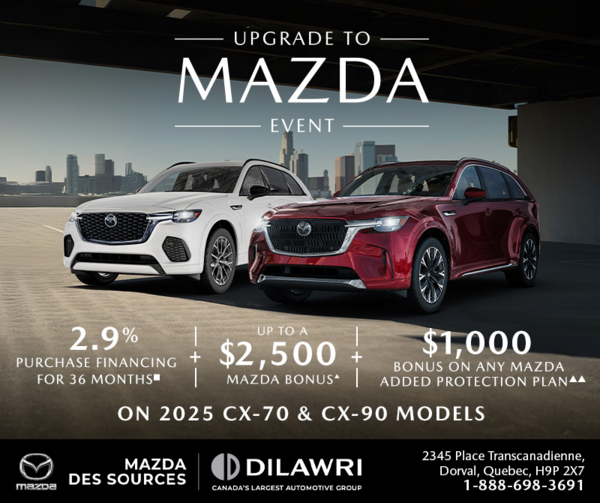 The Upgrade to Mazda event