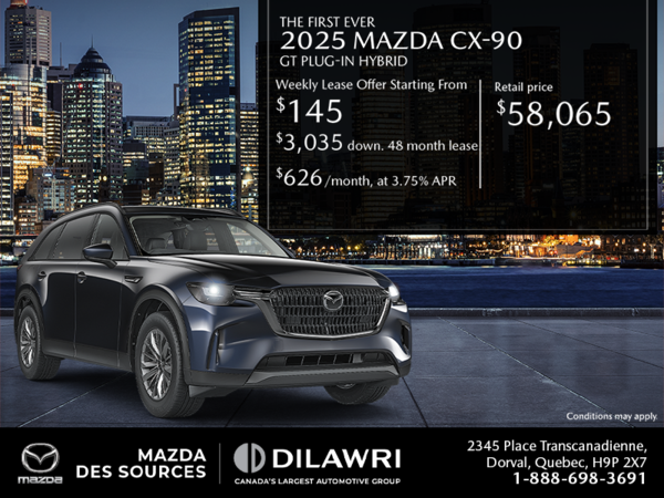 Get the 2025 Mazda CX-90 PHEV
