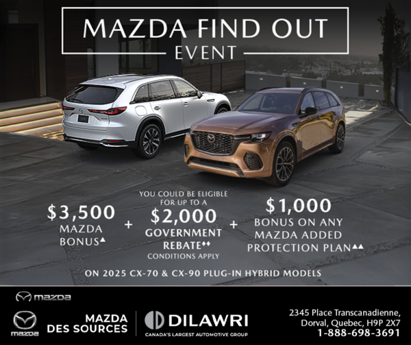 The Mazda Find Out event
