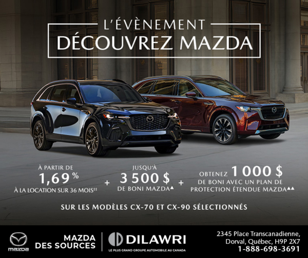 L'événement Découvrez Mazda
