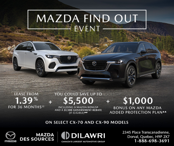 The Mazda Find Out event