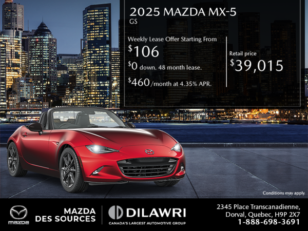Get the 2025 Mazda MX-5