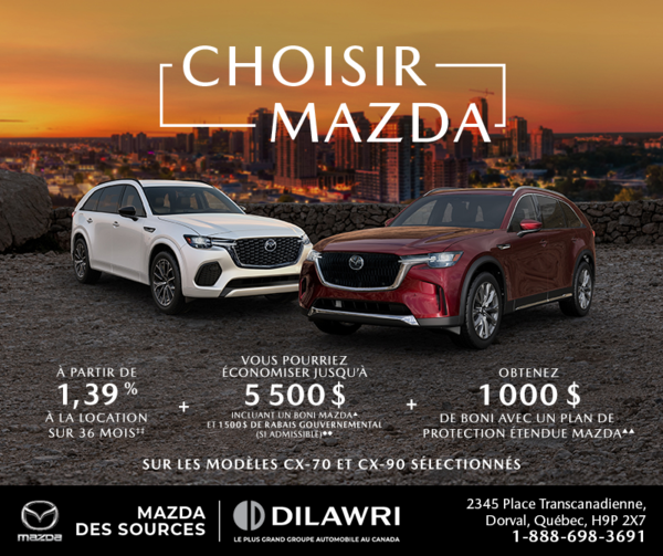 L'événement Choisir Mazda