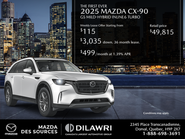 Get the 2025 Mazda CX-90 MHEV