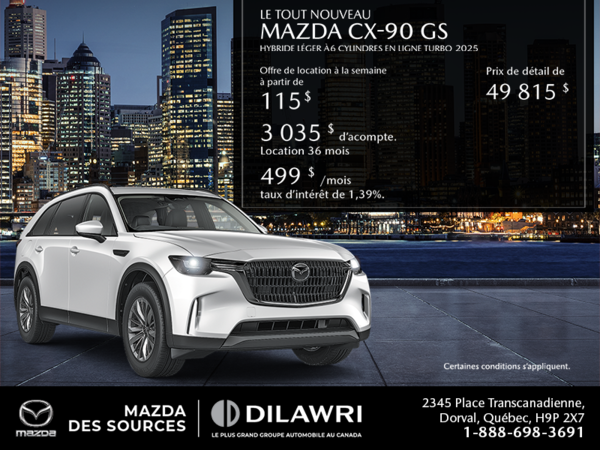 Procurez-vous le Mazda Cx-90 Mhev 2025