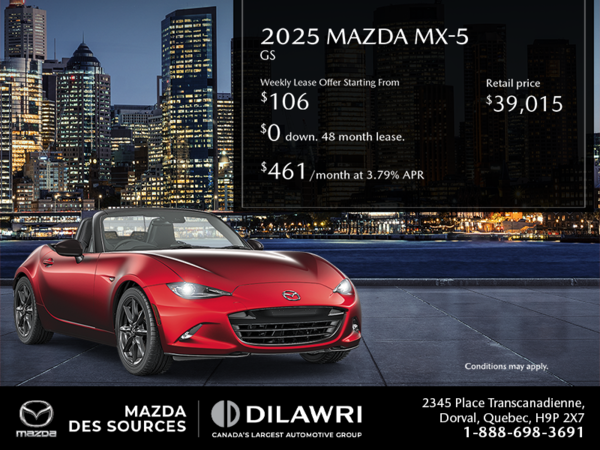 Get the 2025 Mazda MX-5