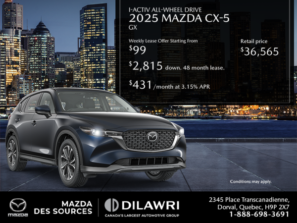 Get the 2025 Mazda CX-5