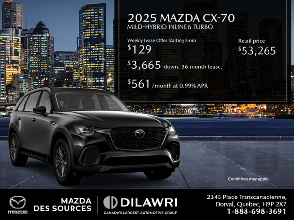 Get the 2025 Mazda CX-70 MHEV