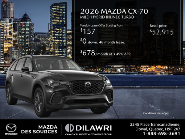 Get the 2025 Mazda CX-70 MHEV