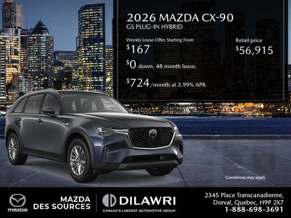 Get the 2026 Mazda CX-90 Plug-In Hybrid