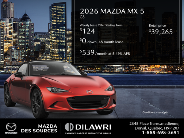 Get the 2026 Mazda MX-5