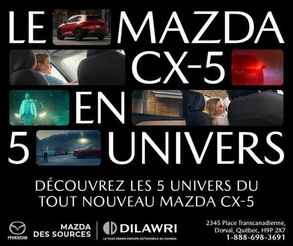 Le Mazda CX-5 en 5 univers