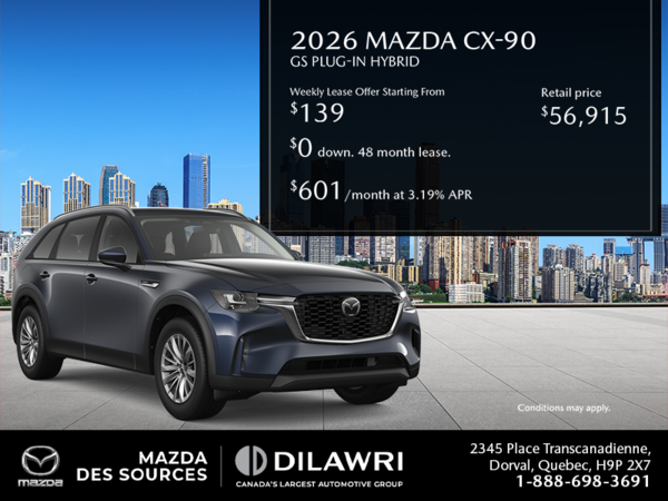 Get the 2026 Mazda CX-90 Plug-In Hybrid