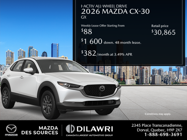 2026 Mazda CX-30