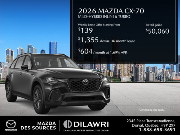 2026 Mazda CX-70 Mild Hybrid