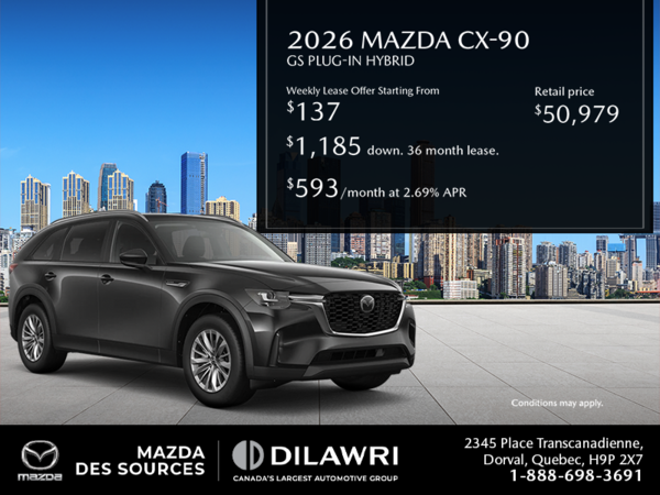 2026 Mazda CX-90 Plug-In Hybrid