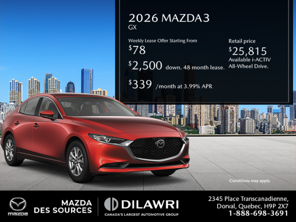 2026 Mazda3