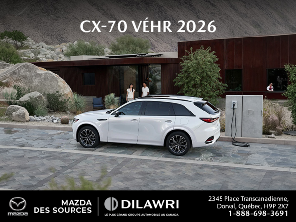 Mazda CX-70 Plug-In Hybrid 2026