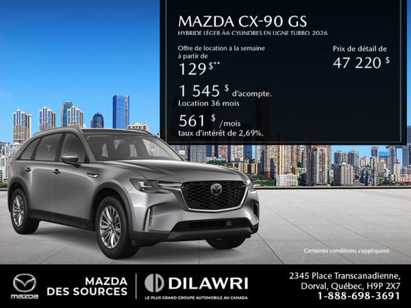 Mazda CX-90 Mild Hybrid 2026