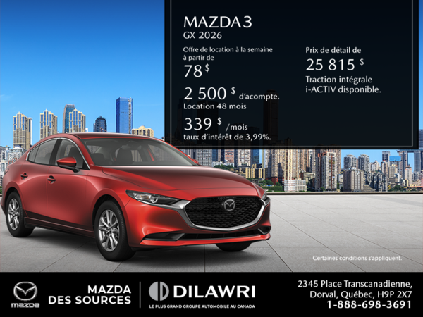 Mazda3 2026